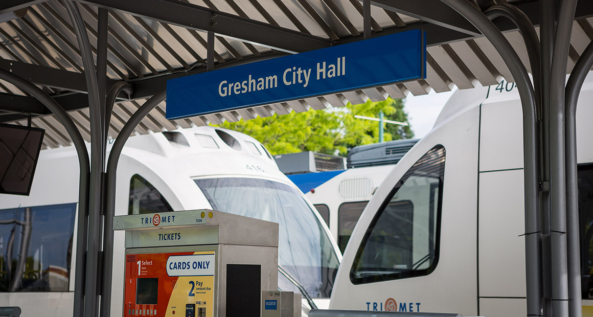 MAX Blue Line Station